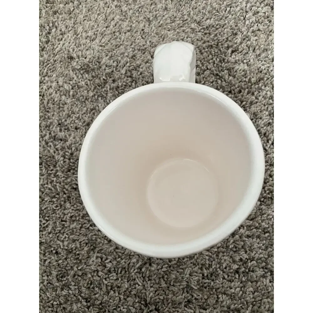 Pier 1 Exclusive Ironstone Large Mug Mrs. Fox In Church Hat 16 Oz.